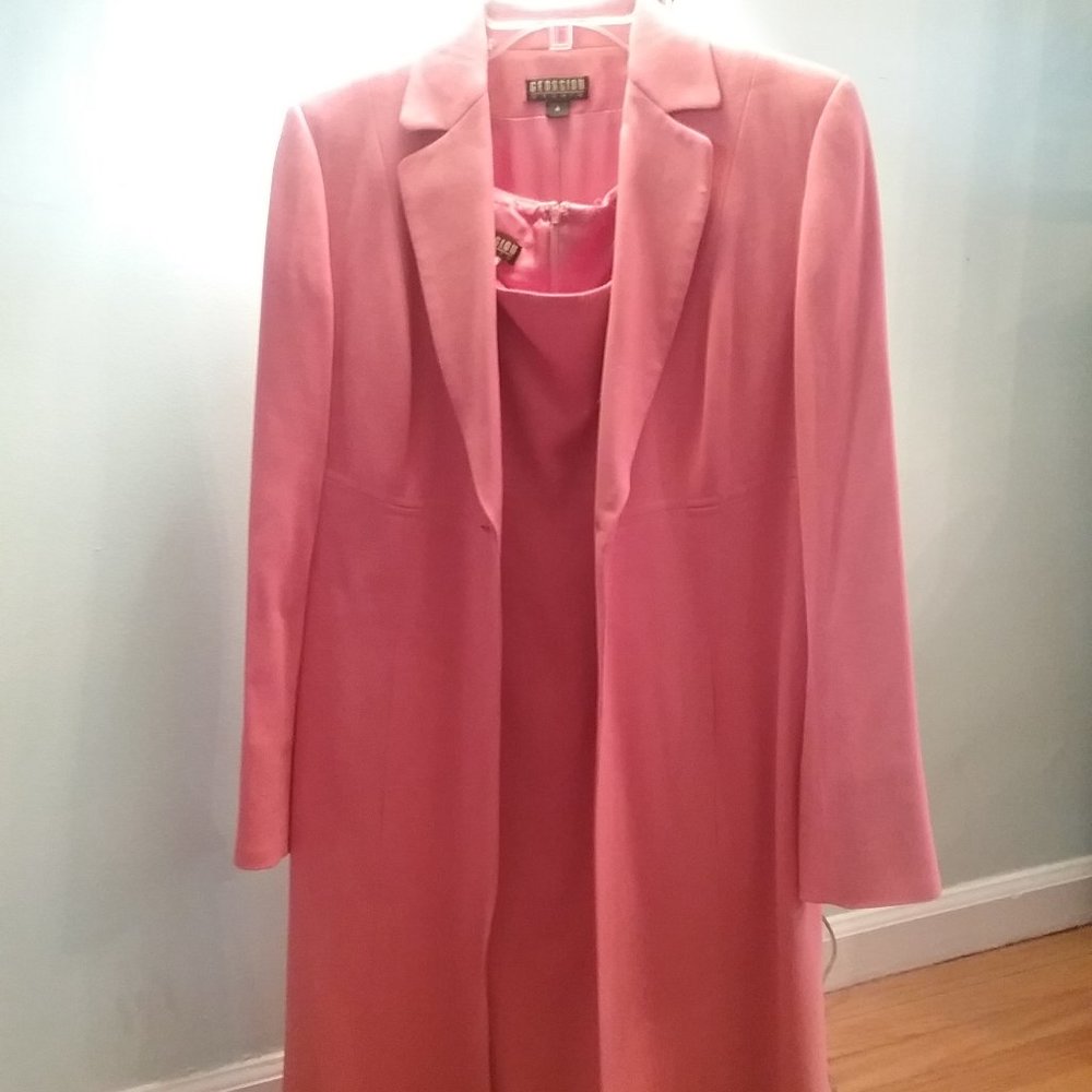 GEORGIOU STUDIO Y2K Sleeveless Dress and Matching Jacket Size 4